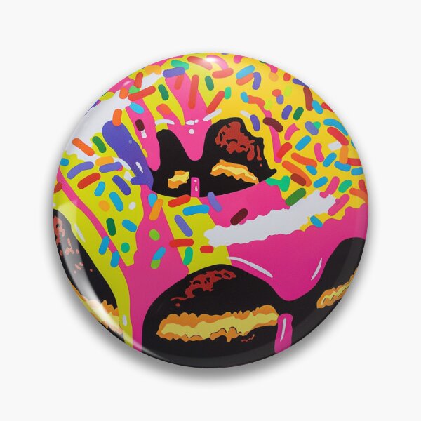 Item preview, Iced Donut Pop Art 15 designed and sold by AstroRisq.
