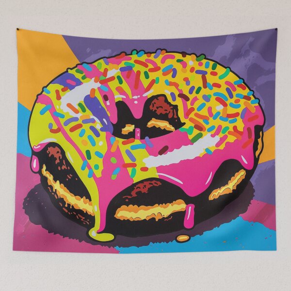 Item preview, Iced Donut Pop Art 15 designed and sold by AstroRisq.