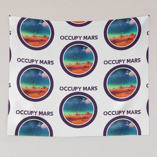 Aperçu de l'œuvre Fenêtre du vaisseau spatial Occupy Mars créée et vendue par Lady-Frost.