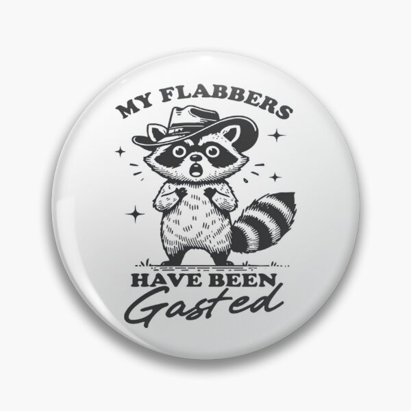 Item preview, My Flabbers Have Been Gasted Black Vintage designed and sold by LeggetTinch.