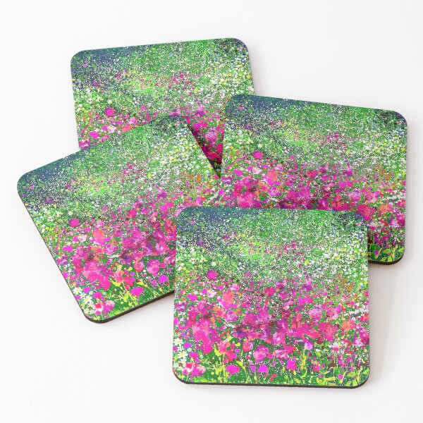 Item preview, Pink Garden  designed and sold by Sally Oasis Paintings.