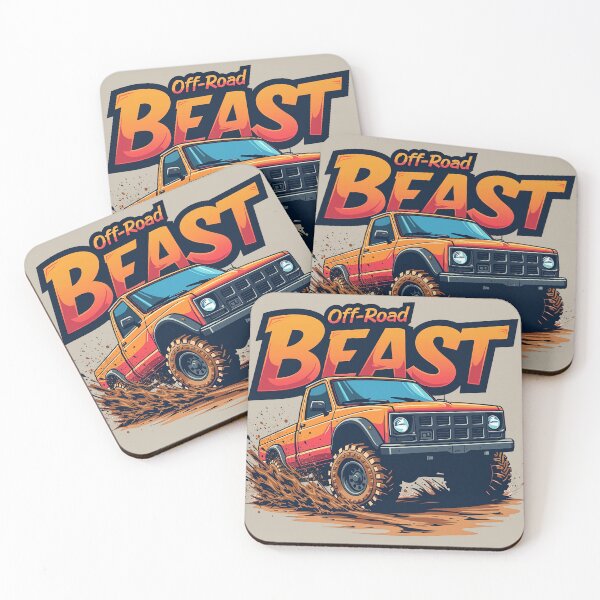 Item preview, Off-Road Beast Powerful Off-Road Truck Design designed and sold by tarzbol.