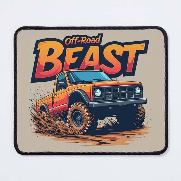 Item preview, Off-Road Beast Powerful Off-Road Truck Design designed and sold by tarzbol.