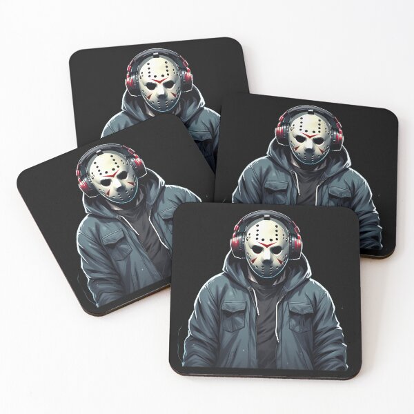 Item preview, 80s Killer, Headphones, Hockey Mask designed and sold by Burn-Ego.