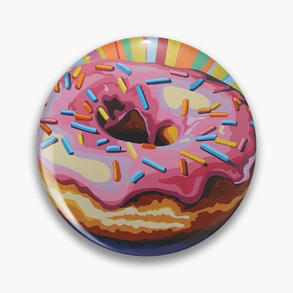 Item preview, Iced Donut Pop Art 16 designed and sold by AstroRisq.