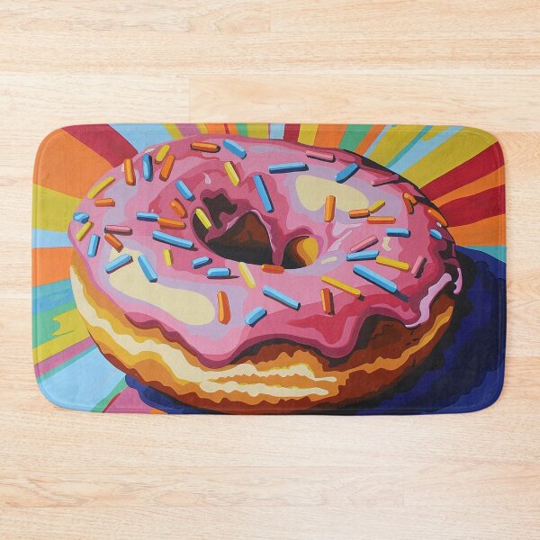 Item preview, Iced Donut Pop Art 16 designed and sold by AstroRisq.