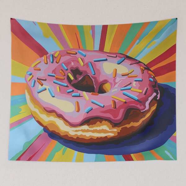Item preview, Iced Donut Pop Art 16 designed and sold by AstroRisq.
