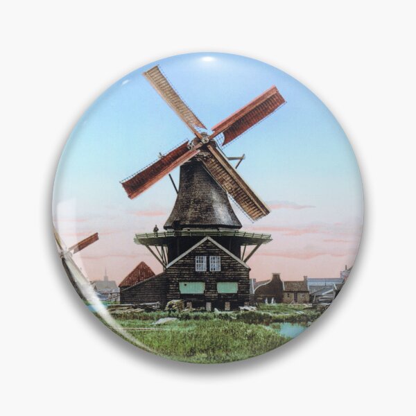 Item preview, Dutch Windmills  designed and sold by 19th Century in Color.