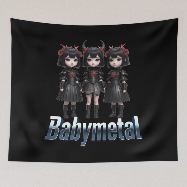 Item preview, BABYMETAL, Kawaii Metal, Unique CGI designed and sold by Burn-Ego.