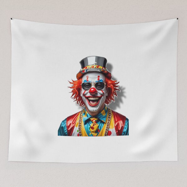 Item preview, Funny evil clown designed and sold by Dan9010.