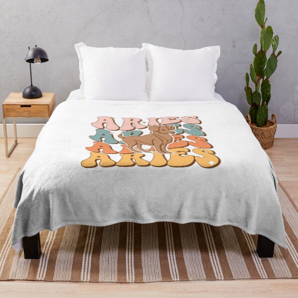 Artikelvorschau, Widder Sternzeichen Symbol Retro Design entworfen und verkauft von WanderInq.
