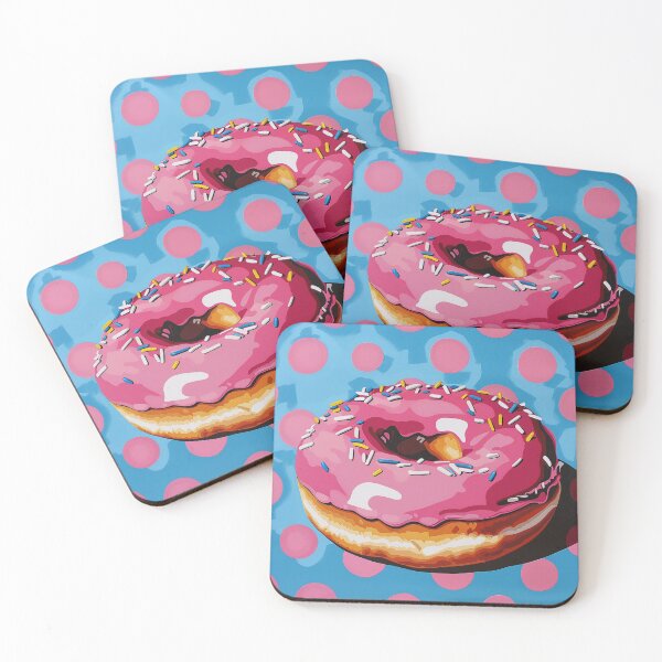 Item preview, Iced Donut Pop Art 17 designed and sold by AstroRisq.