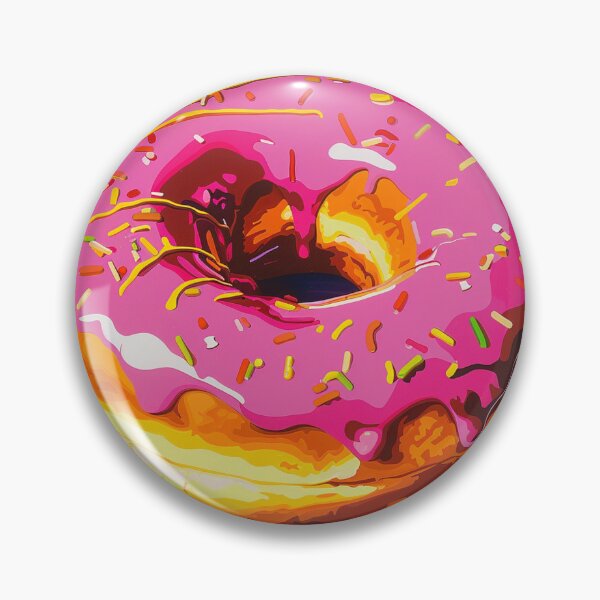 Item preview, Iced Donut Pop Art 18 designed and sold by AstroRisq.
