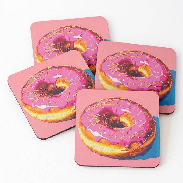 Item preview, Iced Donut Pop Art 18 designed and sold by AstroRisq.