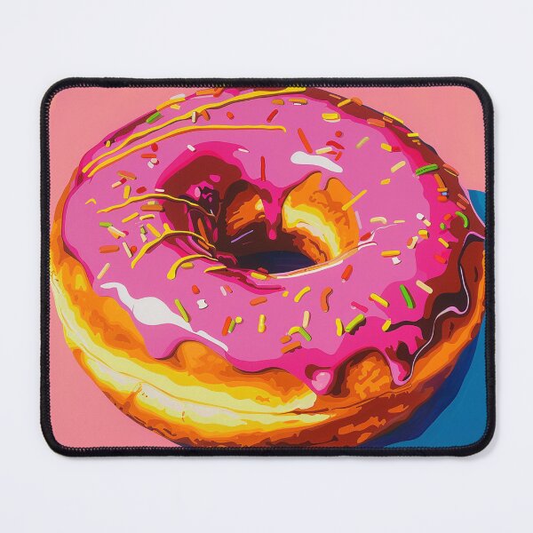 Item preview, Iced Donut Pop Art 18 designed and sold by AstroRisq.