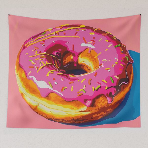 Item preview, Iced Donut Pop Art 18 designed and sold by AstroRisq.