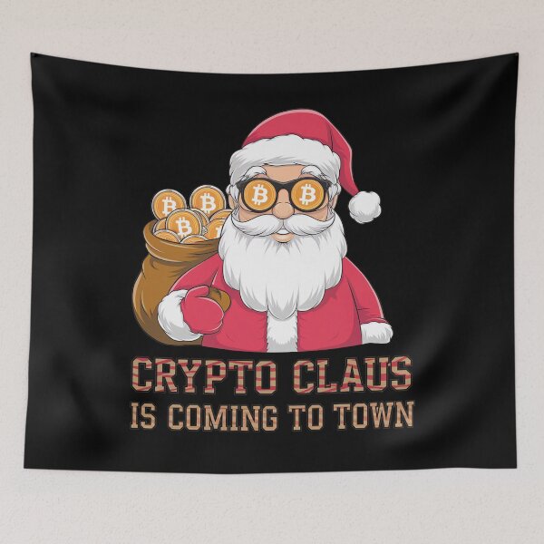 Item preview, Crypto Claus is coming to town, bitcoin crypto christmas designed and sold by NoetherSym.