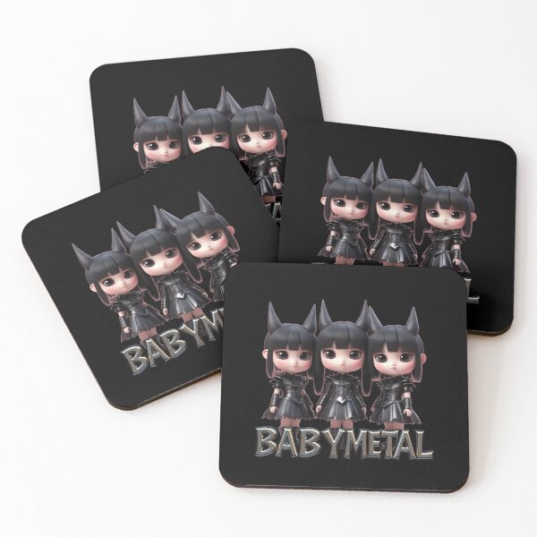 Item preview, BABYMETAL, Kawaii Metal, Fox Girls, Jpop designed and sold by Burn-Ego.