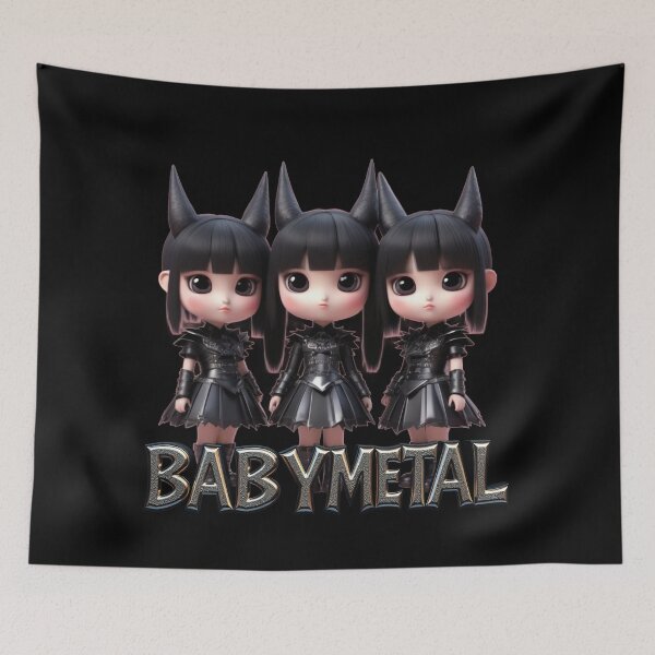 Item preview, BABYMETAL, Kawaii Metal, Fox Girls, Jpop designed and sold by Burn-Ego.