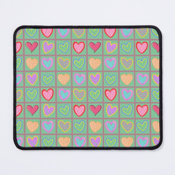 Item preview, Heartfelt Hugs: A harmonious pattern featuring 12 unique hearts, each with its own style and character, arranged in a pleasing composition.. designed and sold by Camel & Quirk.