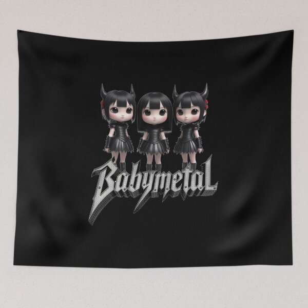 Item preview, BABYMETAL, Kawaii Jpop, Metal Icons, Fan Art designed and sold by Burn-Ego.
