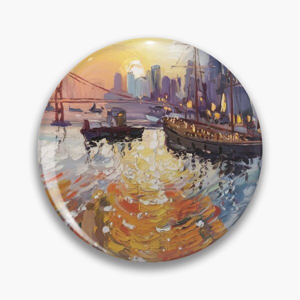 Item preview, Enchanting Sunset Harbor - Vibrant Reflections designed and sold by YourOnlyCorner.