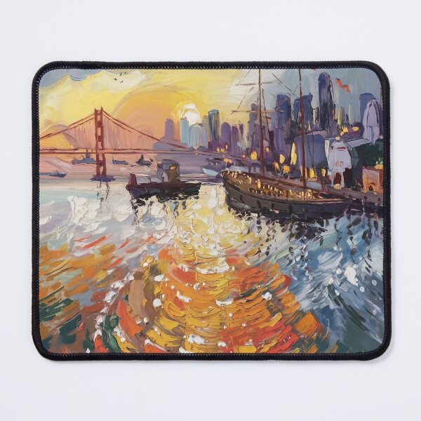 Item preview, Enchanting Sunset Harbor - Vibrant Reflections designed and sold by YourOnlyCorner.