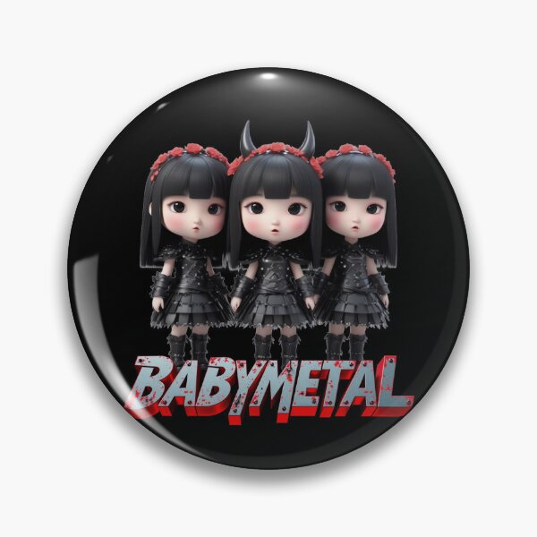 Item preview, BABYMETAL, Kawaii Jpop Metal, Fan Art designed and sold by Burn-Ego.