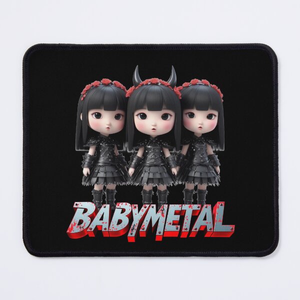 Item preview, BABYMETAL, Kawaii Jpop Metal, Fan Art designed and sold by Burn-Ego.