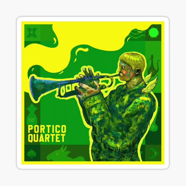 Item preview, portico quartet offset designed and sold by kowsick.