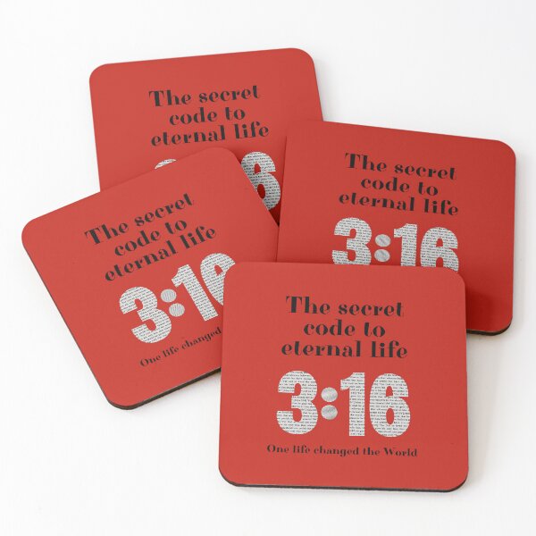 Item preview, 3:16 from John the evangelist, religious, the secret code to eternal life, john 3 16 designed and sold by coloursforkids.