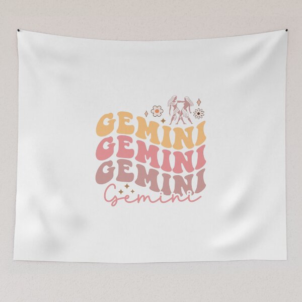 Item preview, Gemini Zodiac Symbol Retro Design designed and sold by WanderInq.