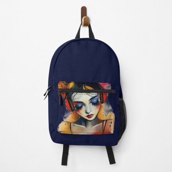 Item preview, Headphone Heaven No2. Splatter paint style design. designed and sold by Shoot-The-Moon.