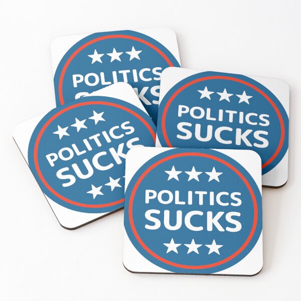 Artikelvorschau, Politik ist scheiße - Lustiger politischer Wahlhumor entworfen und verkauft von Sunserize Designs.