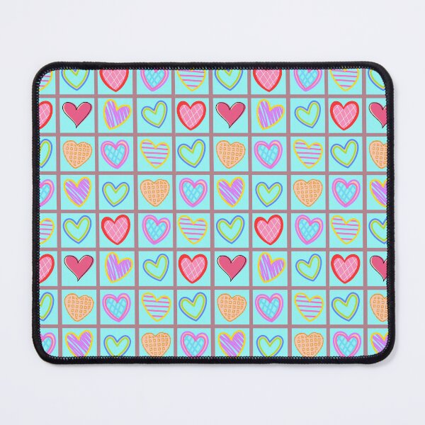 Item preview, Heart-Shaped Happiness: A harmonious pattern featuring 12 unique hearts, each with its own style and character, arranged in a pleasing composition.. designed and sold by Camel & Quirk.