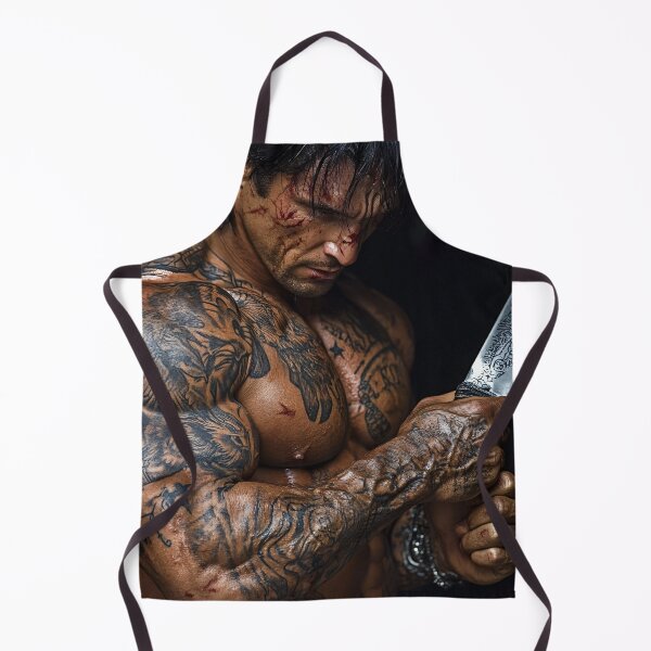 Item preview, A tattooed Cimmerian warrior designed and sold by ZoolMasterOX.