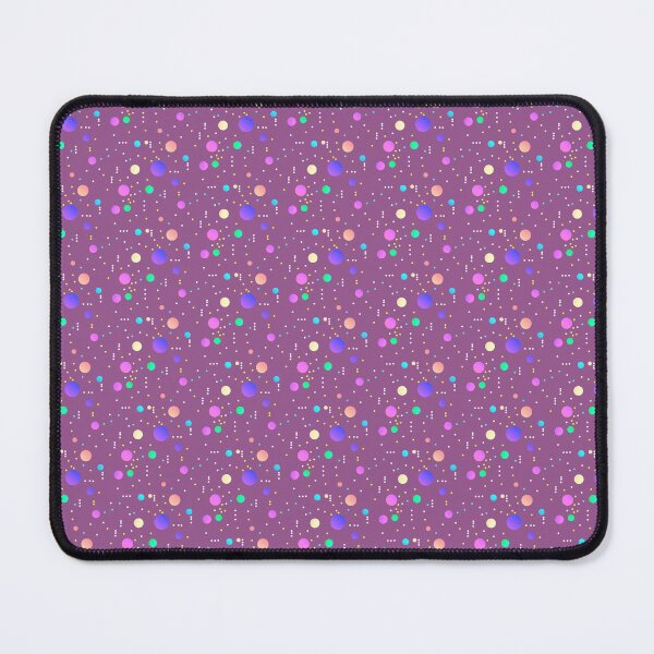 Item preview, Muted purple colorful dotted | mauve purple colourful dots pattern designed and sold by lausn.