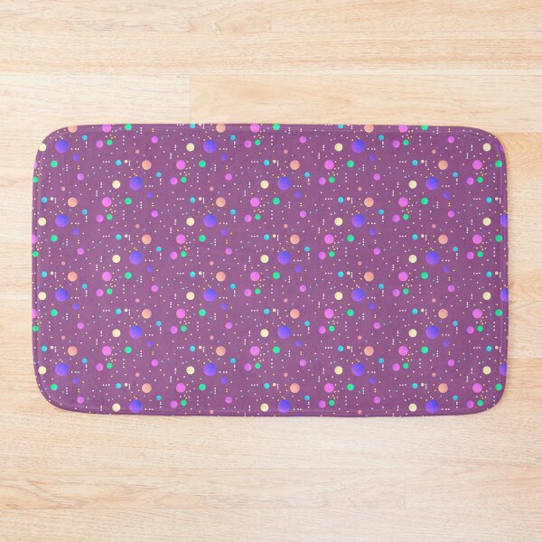Item preview, Muted purple colorful dotted | mauve purple colourful dots pattern designed and sold by lausn.