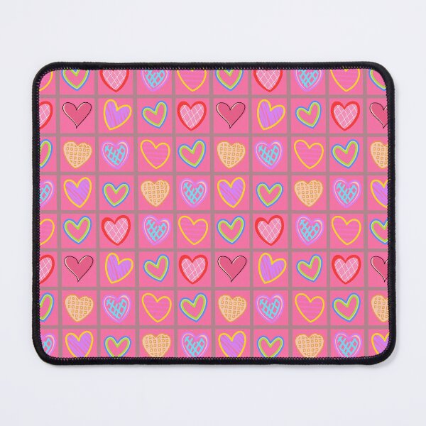 Item preview, Heartfelt Humor: A harmonious pattern featuring 12 unique hearts, each with its own style and character, arranged in a pleasing composition.. designed and sold by Grang Art Artistic Designs.
