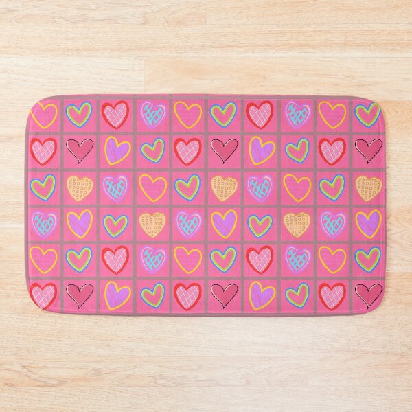 Item preview, Heartfelt Humor: A harmonious pattern featuring 12 unique hearts, each with its own style and character, arranged in a pleasing composition.. designed and sold by Grang Art Artistic Designs.