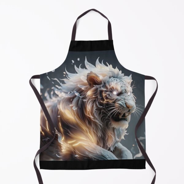 Item preview, Majestic Glowing Lion - 3D Fantasy Art designed and sold by YourOnlyCorner.