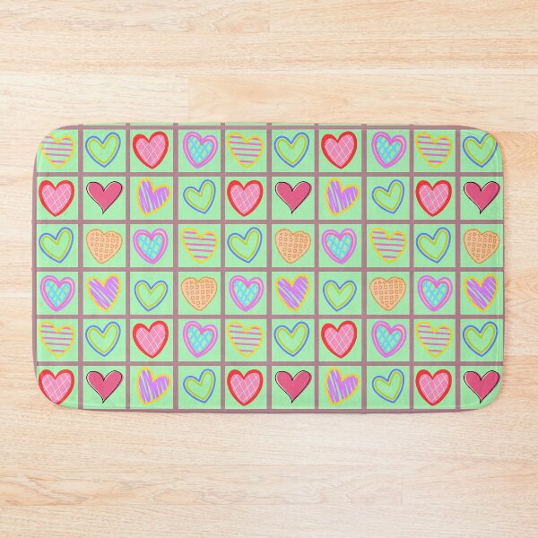 Item preview, Hearty Hugs: A harmonious pattern featuring 12 unique hearts, each with its own style and character, arranged in a pleasing composition.. designed and sold by Grang Art Artistic Designs.