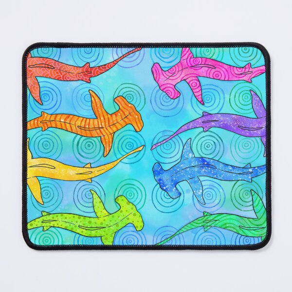 Item preview, Rainbow Sharks designed and sold by Sea-Peas.