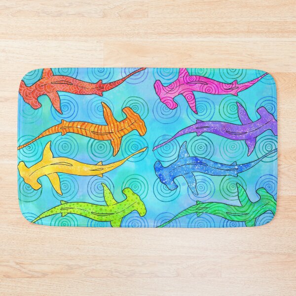 Item preview, Rainbow Sharks designed and sold by Sea-Peas.