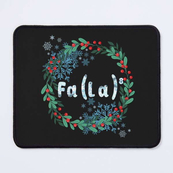 Item preview, FA (LA)8 Math Teacher Christmas Music designed and sold by Printed Mistakes.