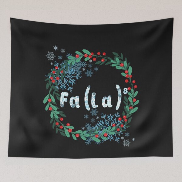 Item preview, FA (LA)8 Math Teacher Christmas Music designed and sold by Printed Mistakes.