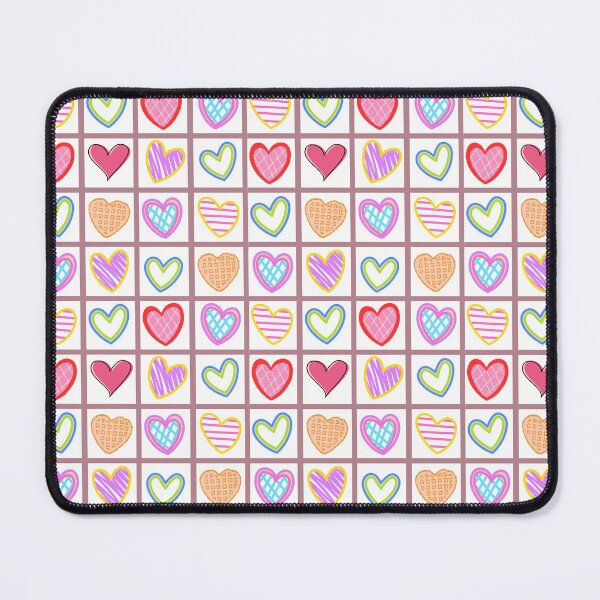 Item preview, Hearty Healing: A harmonious pattern featuring 12 unique hearts, each with its own style and character, arranged in a pleasing composition.. designed and sold by Camel & Quirk.