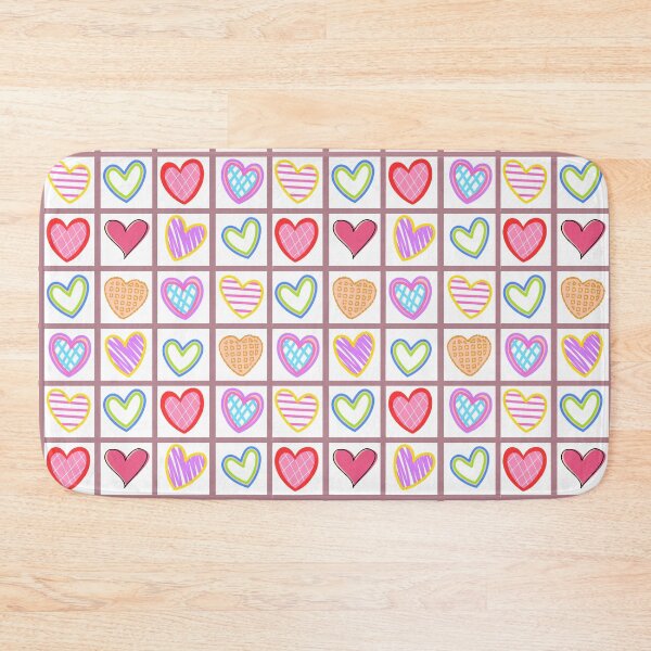 Item preview, Hearty Healing: A harmonious pattern featuring 12 unique hearts, each with its own style and character, arranged in a pleasing composition.. designed and sold by Grang Art Artistic Designs.