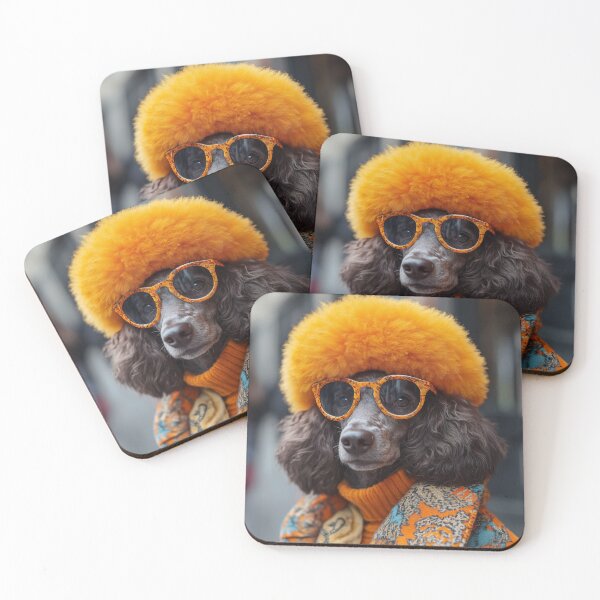 Item preview, Parisian Chic Poodle designed and sold by FleurFrench.