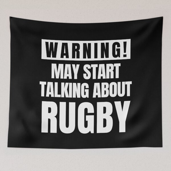 Item preview, May Start Talking About Rugby - Funny Rugby Lover designed and sold by FarmOfCuties.